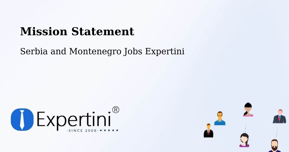 Corporate Mission – La Ronge - Serbia and Montenegro Jobs Expertini